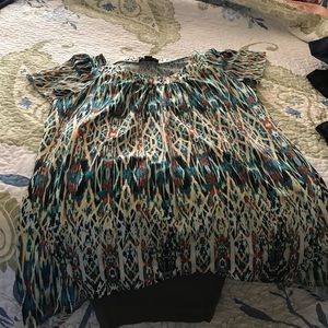 Capris, shorts, shirt